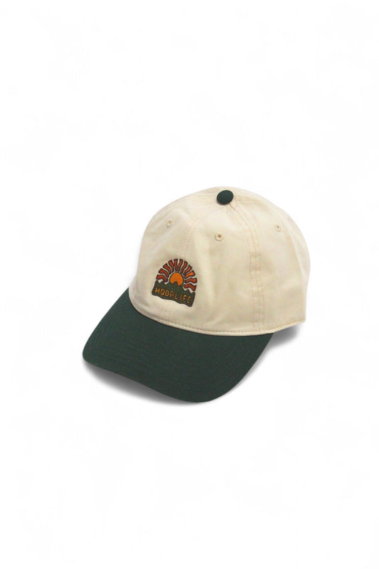 Two-Tone Smile Embro Cap